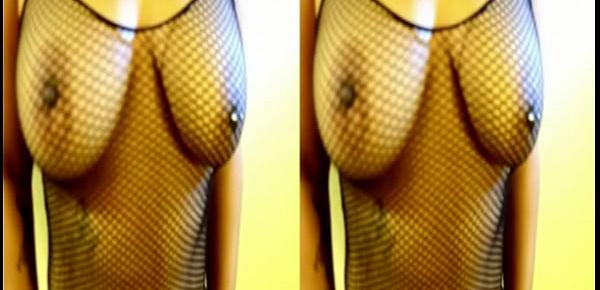  fish nets and thigh highs on the sexy vixen vanity